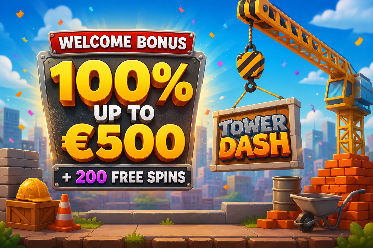 Bonus di benvenuto di Tower Dash